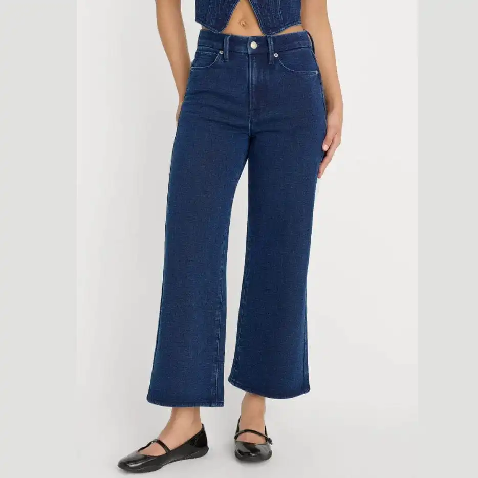 Flare Cropped High-Rise Women's Jeans