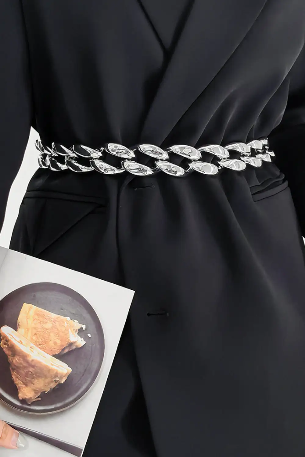 Chain Detail Everyday Waist Belt