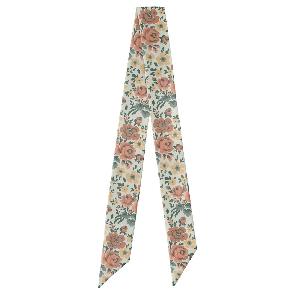 Cooper Floral Pattern Hair Scarf
