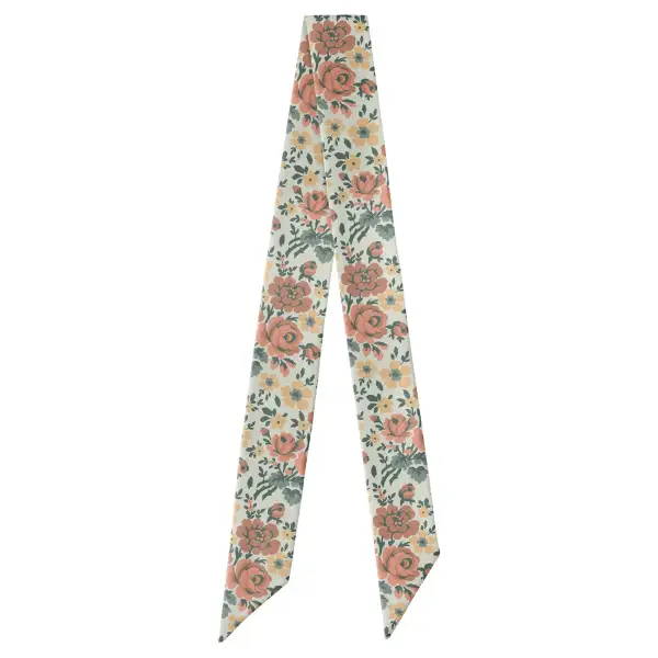 Cooper Floral Pattern Hair Scarf