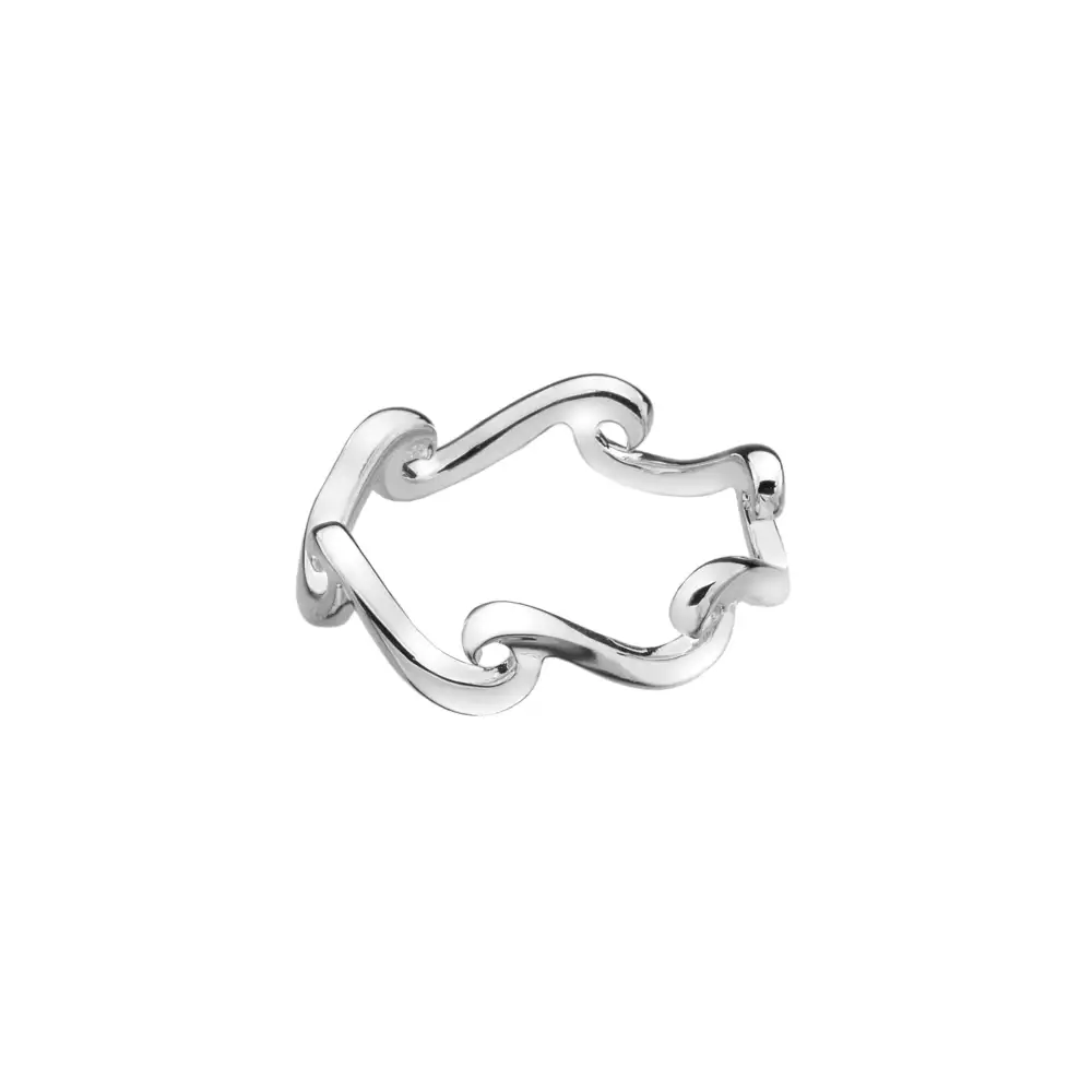 Refined Wave Wide Ring