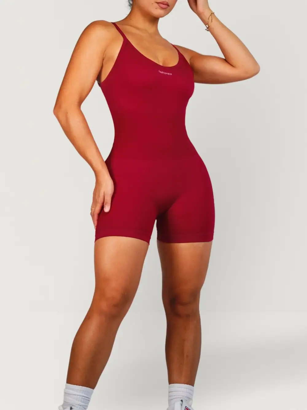 Minimal Active Backless Jumpsuit