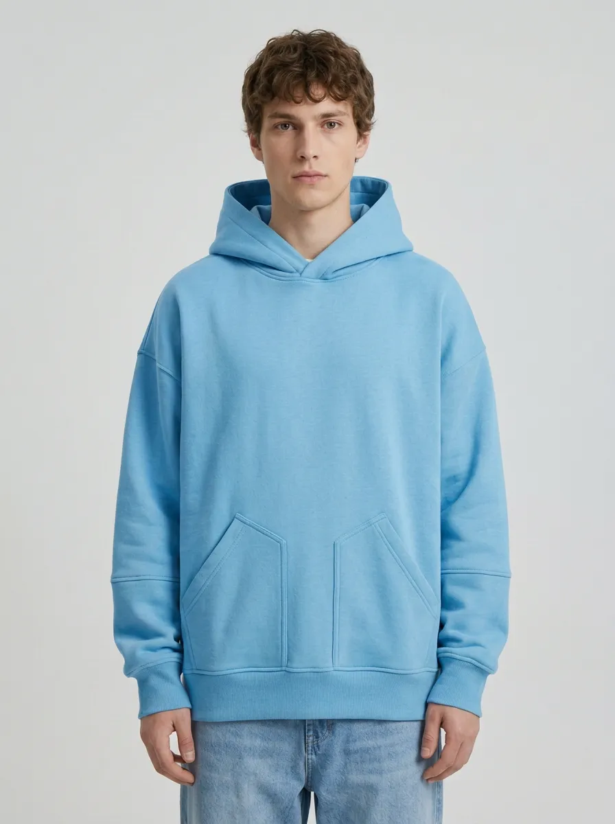 Unisex Laid Back Hooded Sweatshirt