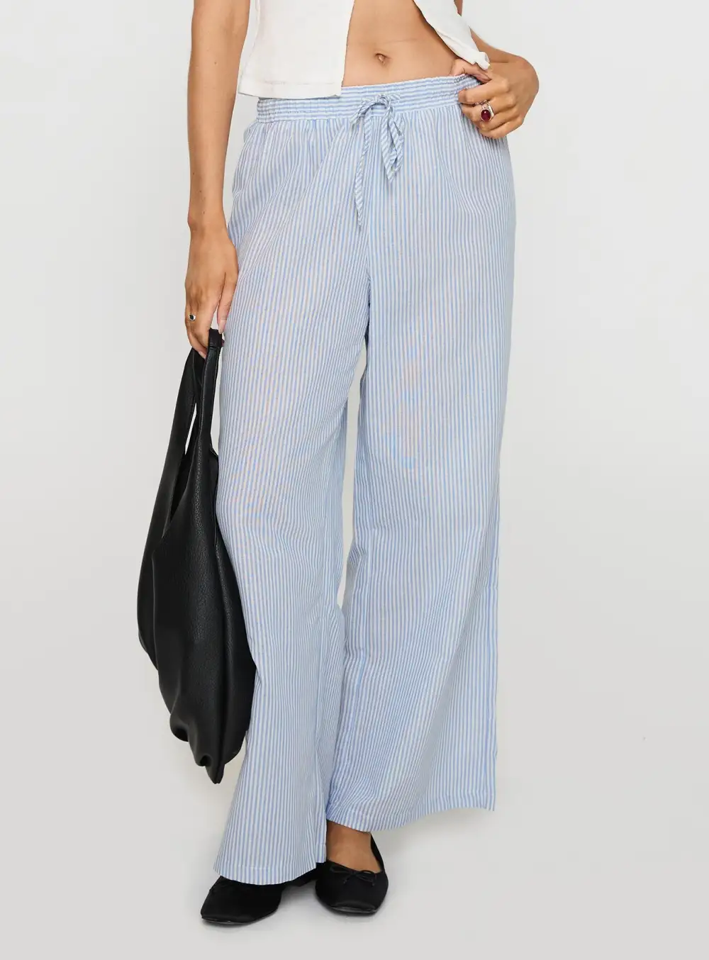 Tie Front Lounge Pants