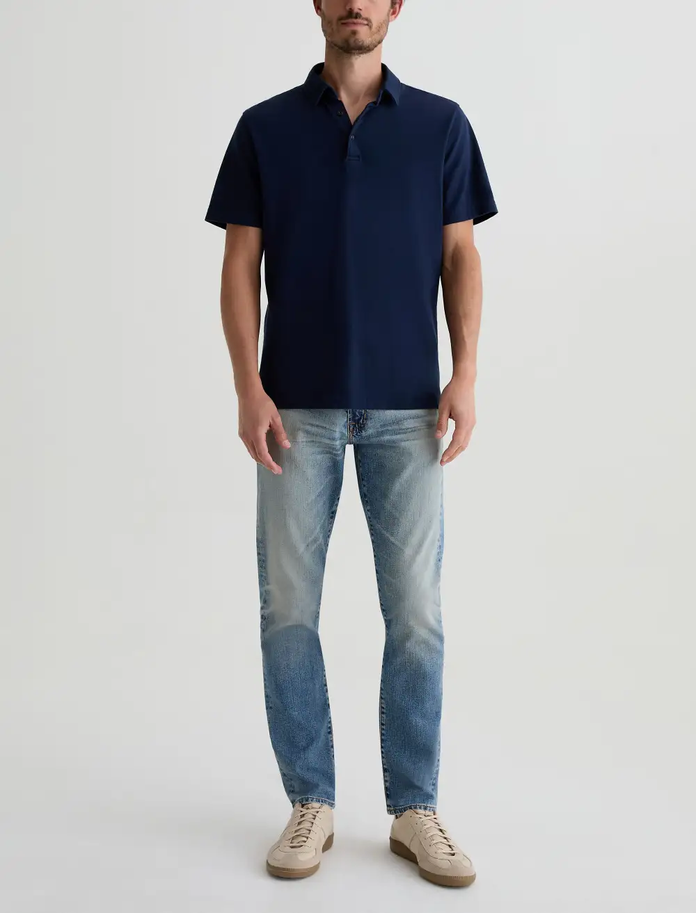 Men's Modern Slim Broken In Jeans