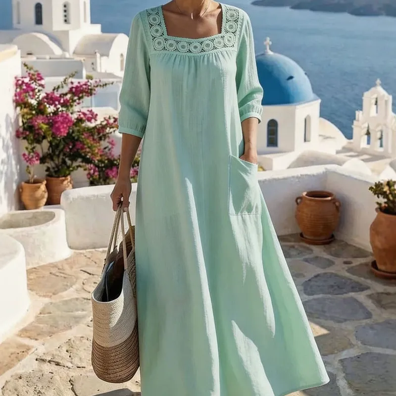 Women's Pocketed Beach Dress