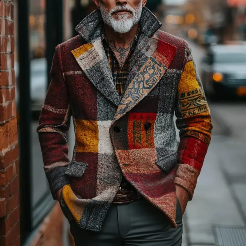 Plaid Zip Jacket