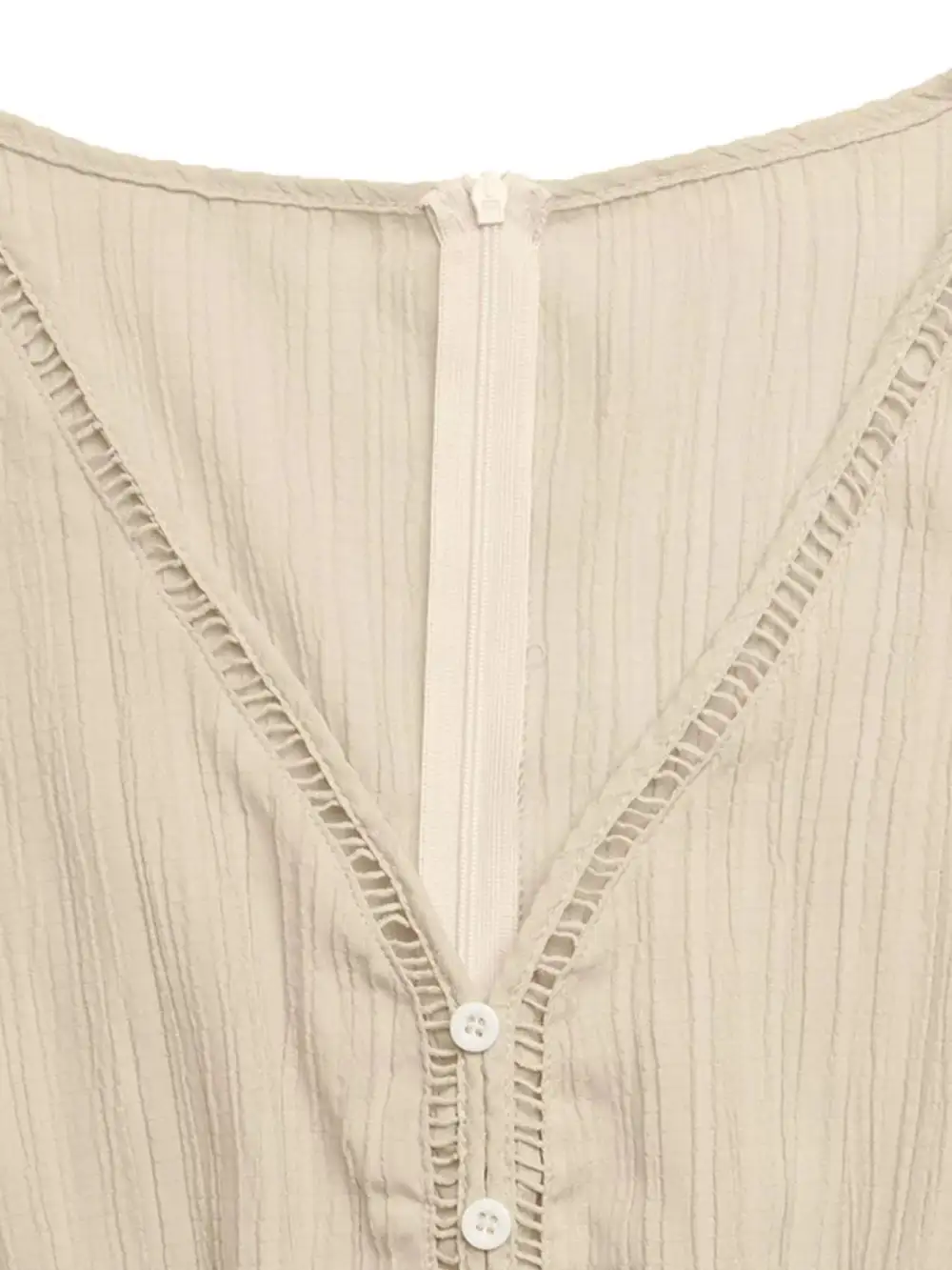 V Neck Drawstring Waist Wide Leg Jumpsuit