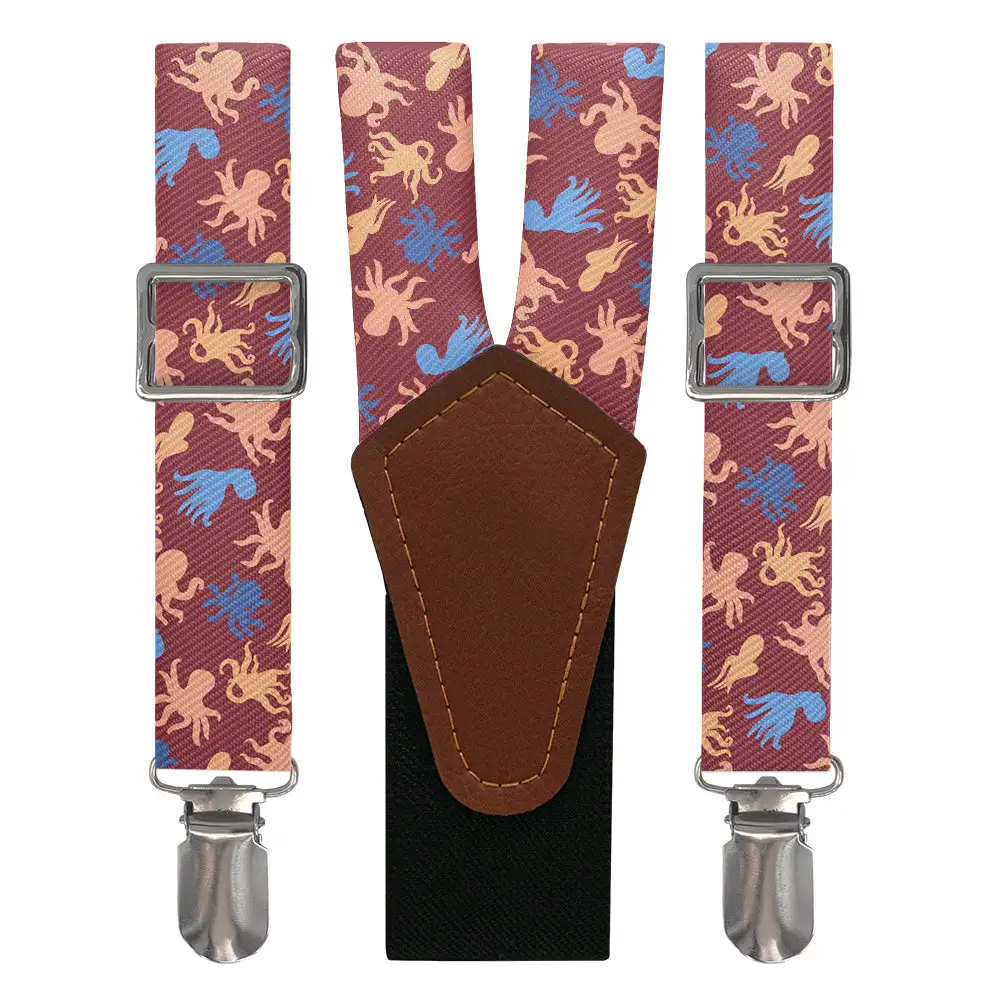 Octopus Theme Suspenders