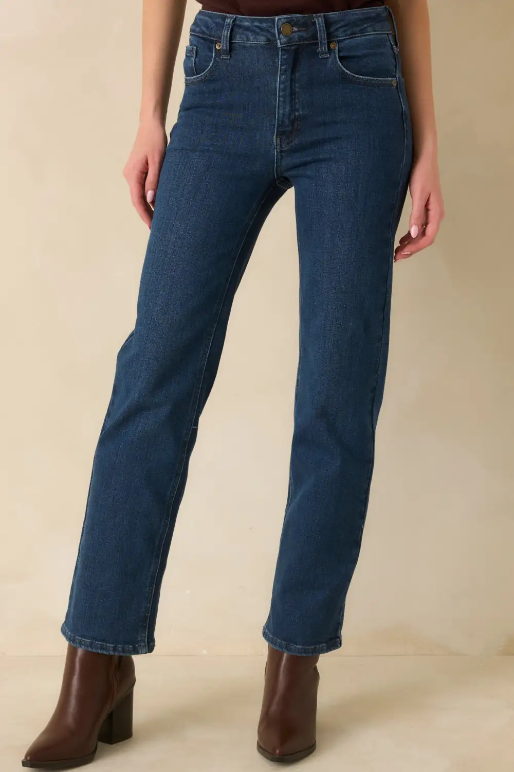Everyday Straight Leg Denim Jeans