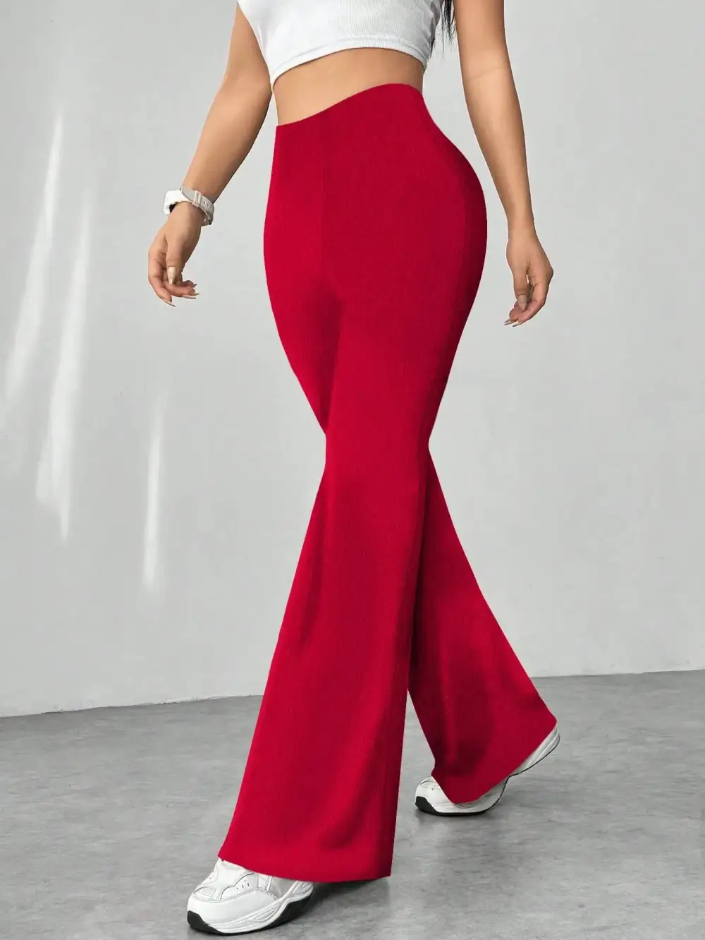 High Waist Flare Pants