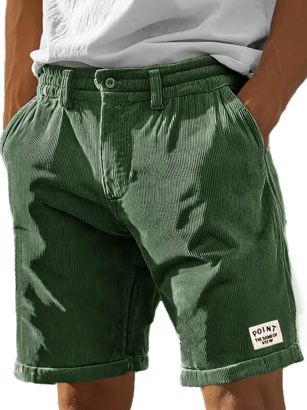 Workwear Corduroy Pocket Shorts