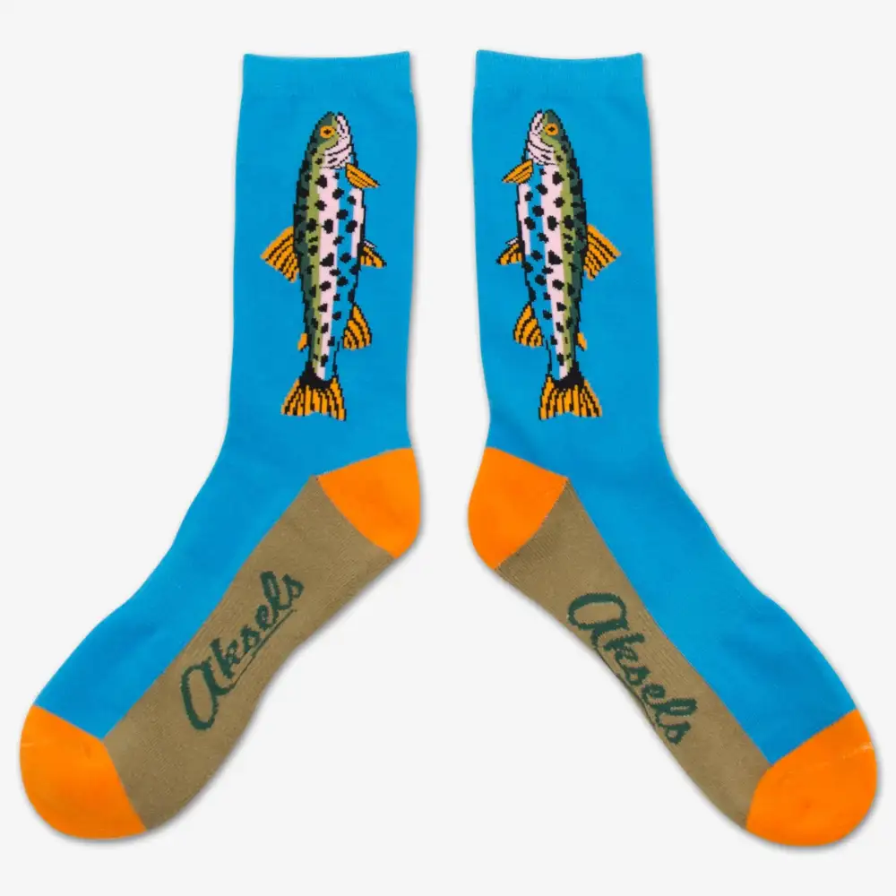 Trout Crew Socks