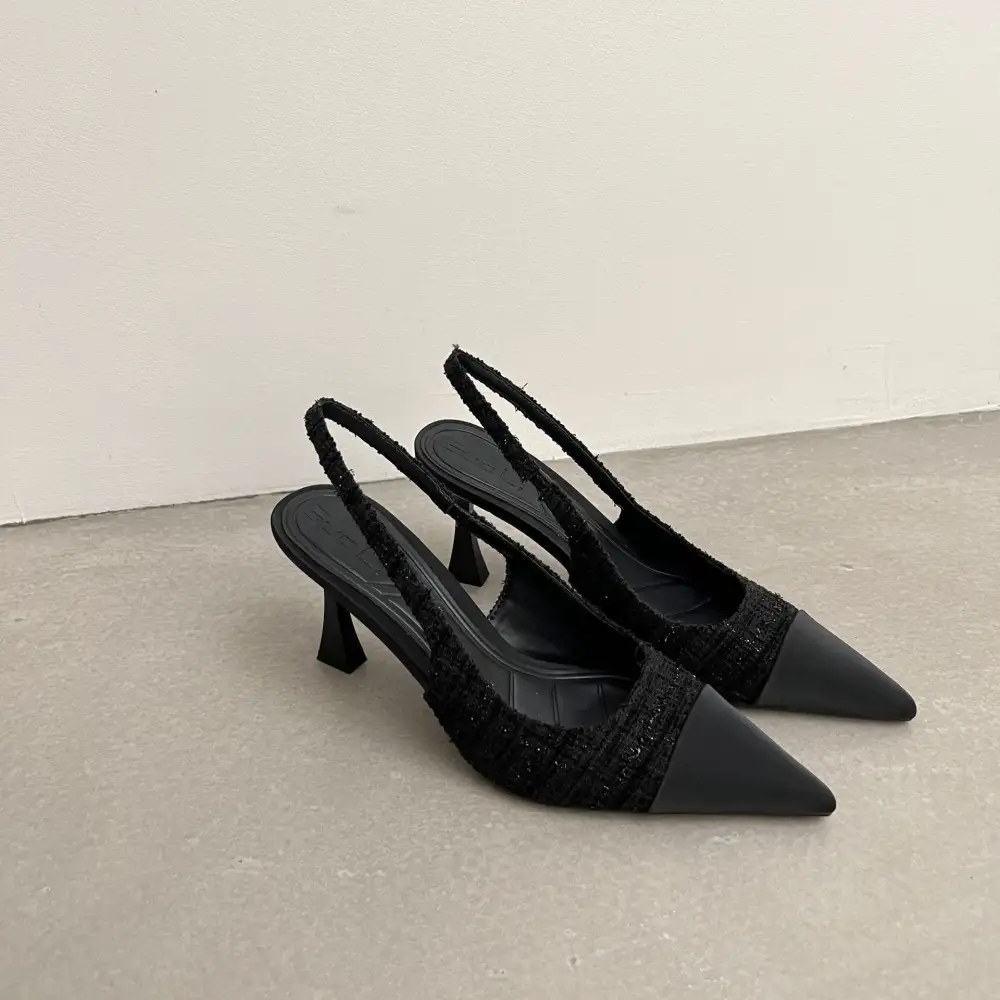 Slingback Pointed Toe Sandals