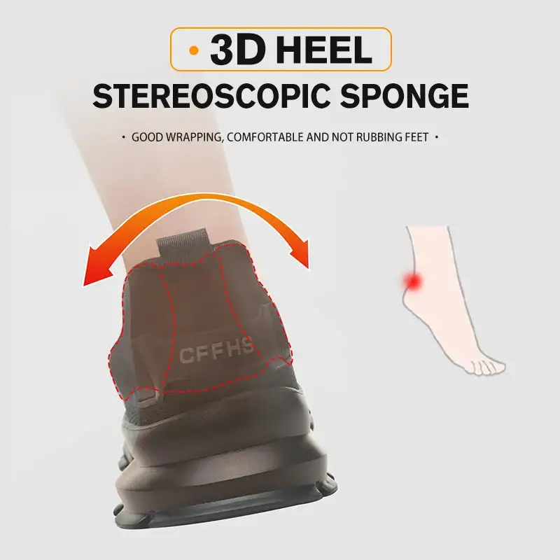Men's Reinforced Work Shoes