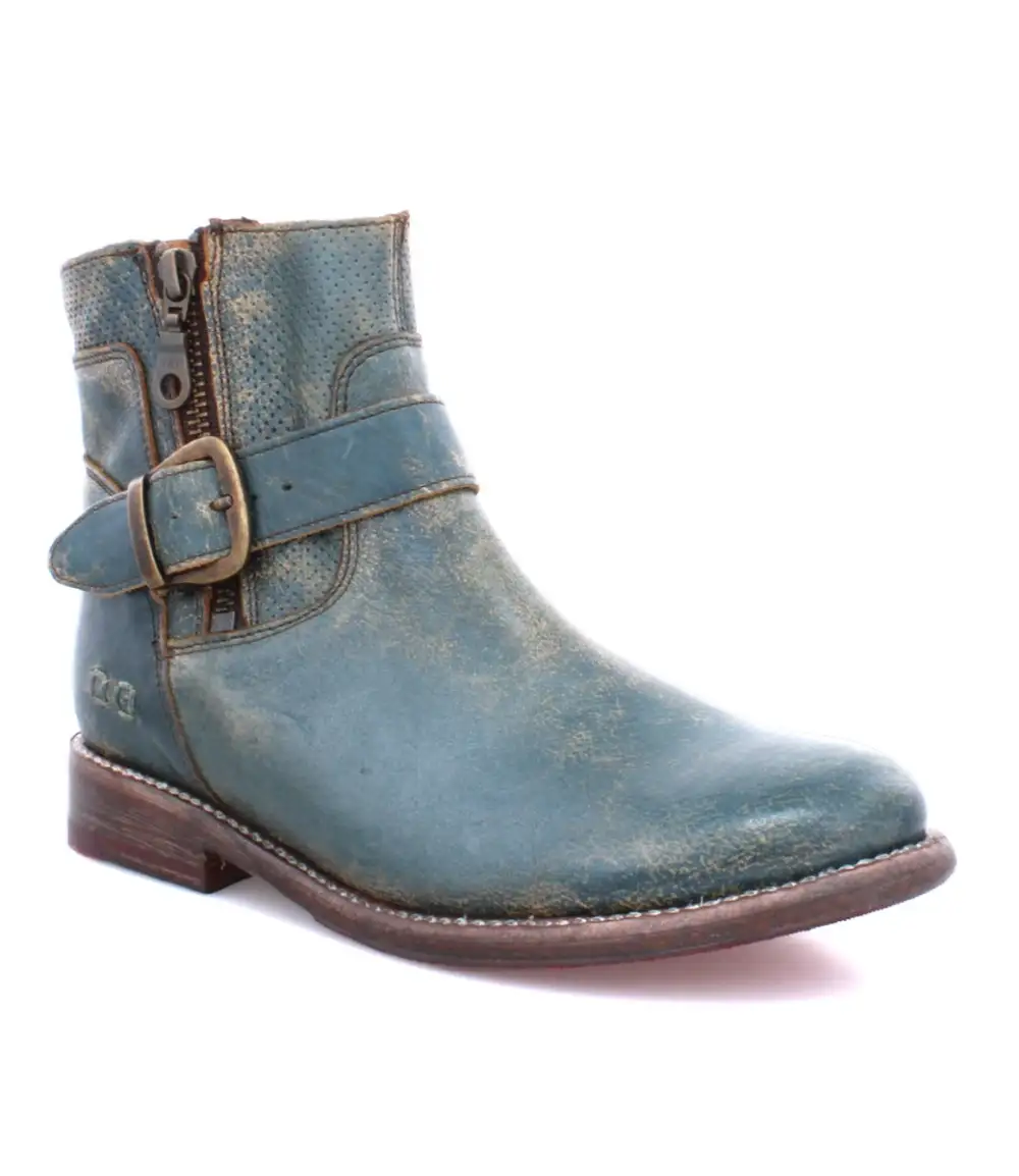 Buckled Perforated Everyday Boots