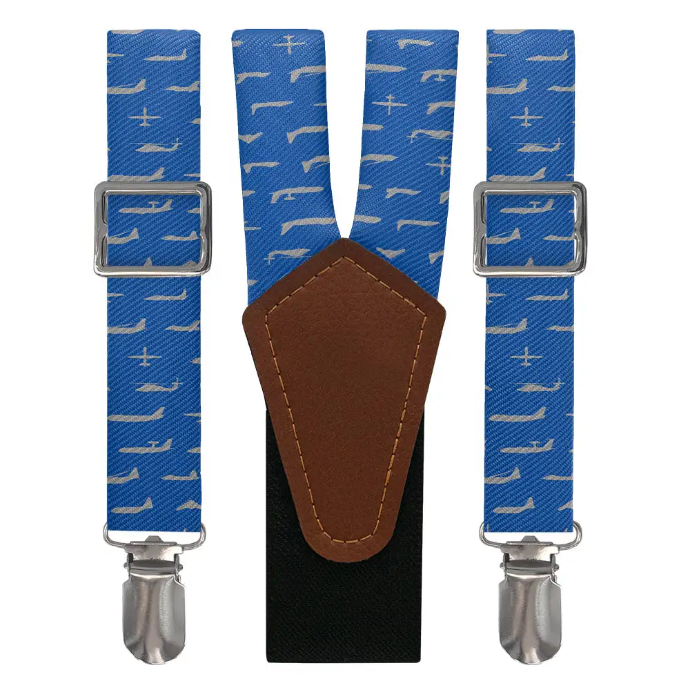 Air Force Aviation Theme Suspenders