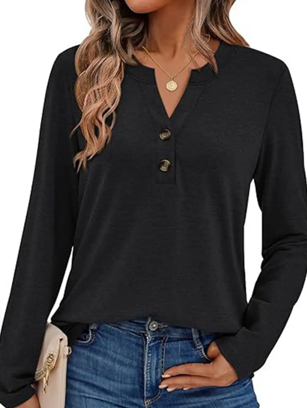 V Neck Top