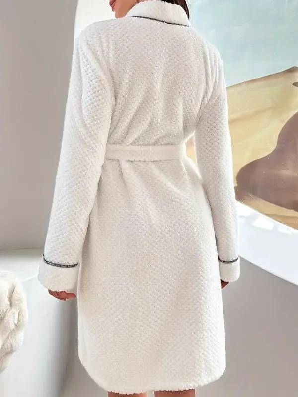 Lightweight Waffle Weave Robe