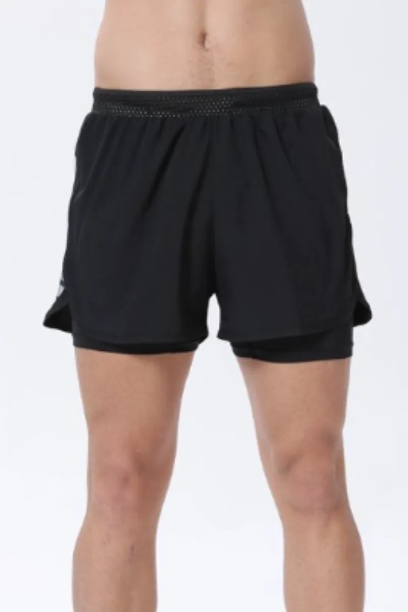 Quick Dry Breathable Storage Pocket Athletic Shorts