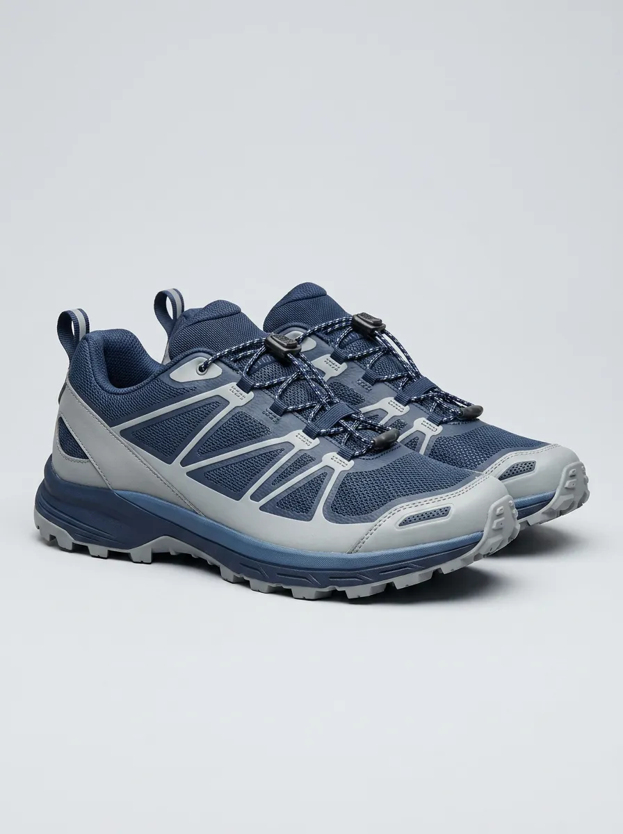 Men's Outdoor Hiking Sport Mesh Printed Shoes