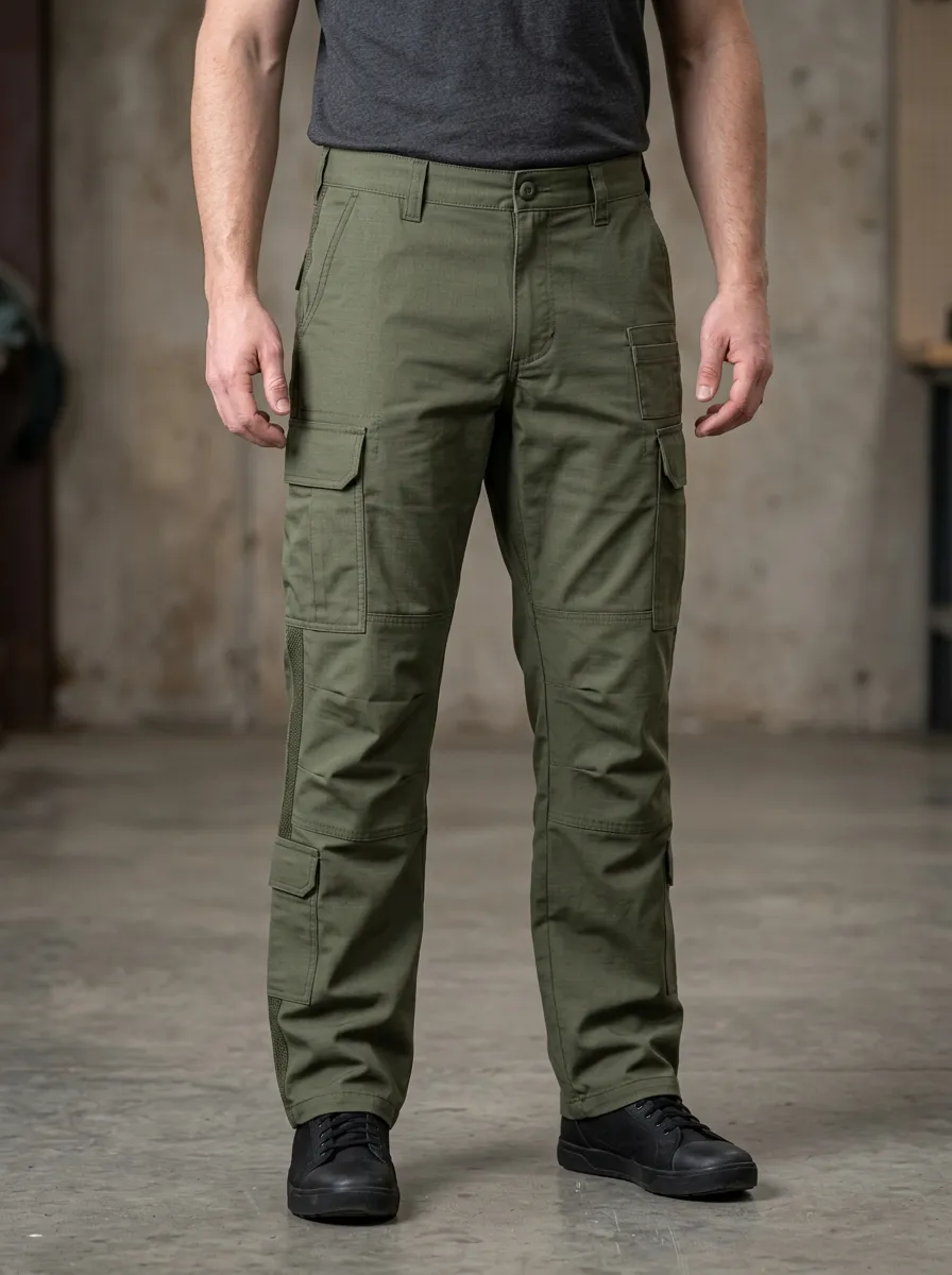 Unisex Outdoor Utility Multi-Pocket Tactical Work Pants