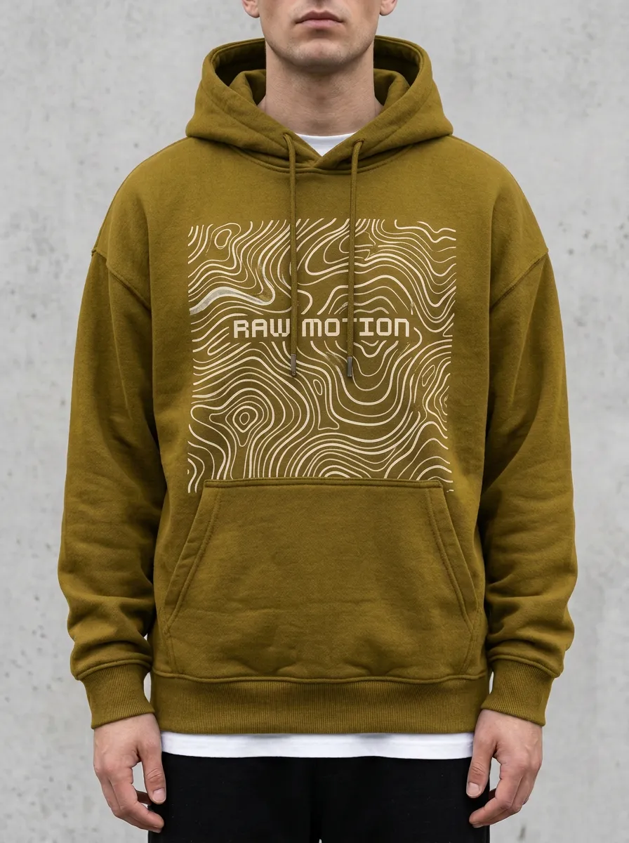 Everyday Topographic Men's Graphic Hoodie