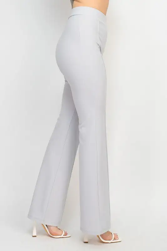 Chic High Rise Flared Pants