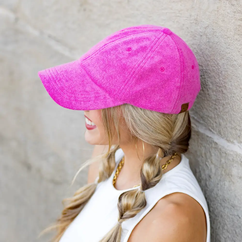 Terry Cloth Baseball Cap
