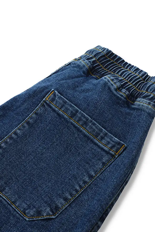 Stretch-Denim Jogger Jeans