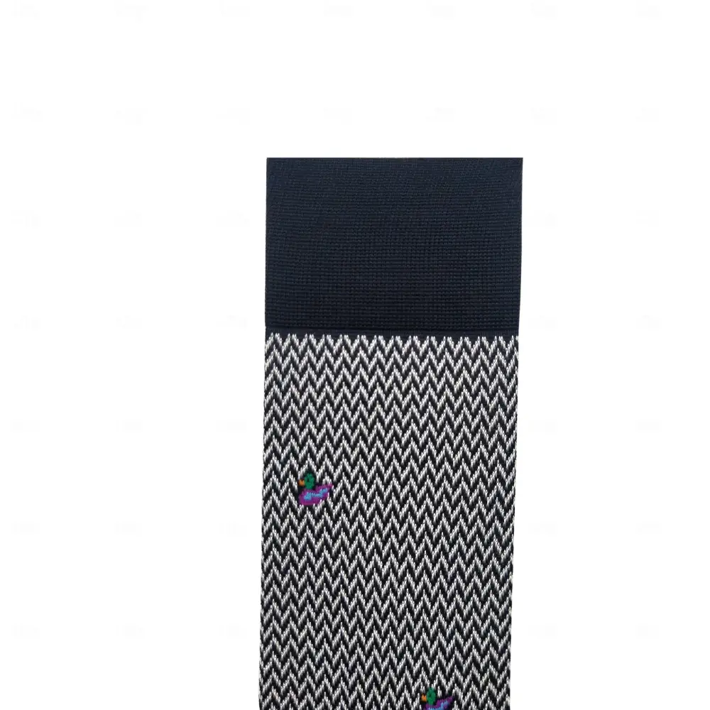 1 Pair Socks Black Color