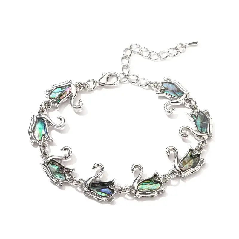 Swan Motif Bracelet