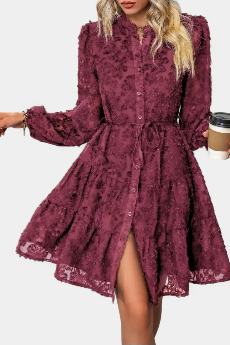 Shirt-Style Casual Dress