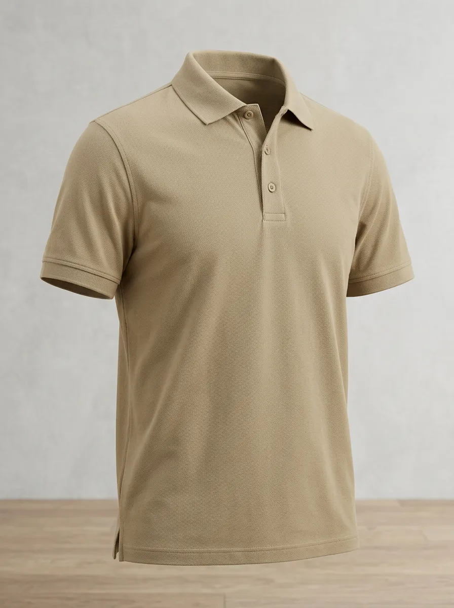 Refined Comfort-Look Men's Polo Shirt