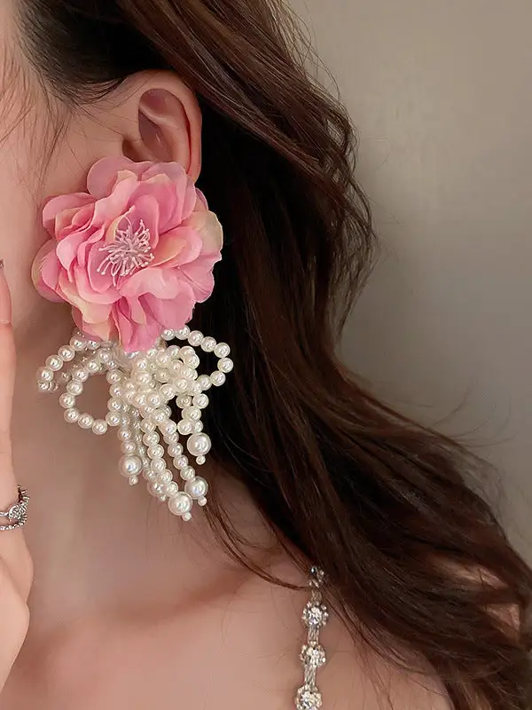 Graceful Celestial Drop Earrings