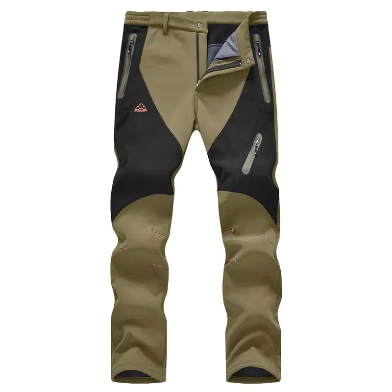 Men's waterproof, insulated pants—suitable for cold-weather hiking and winter skiing.