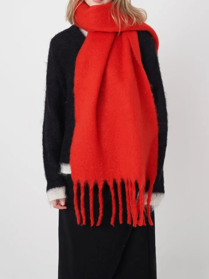 Cozy Fringe Blanket Scarf