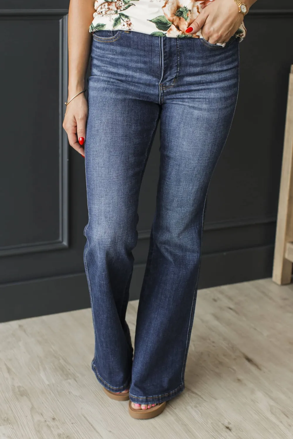 Flare Clean Finish Jeans