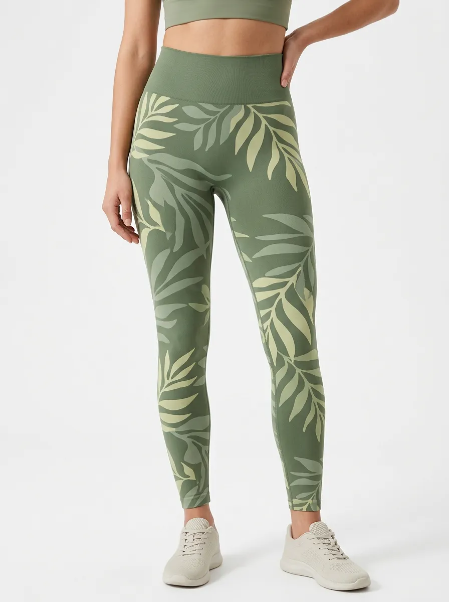 Women's Minimal No-Front-Seam High-Rise Leggings