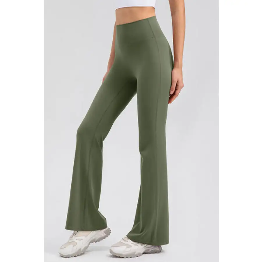 Classic High Waist Straight Active Pants
