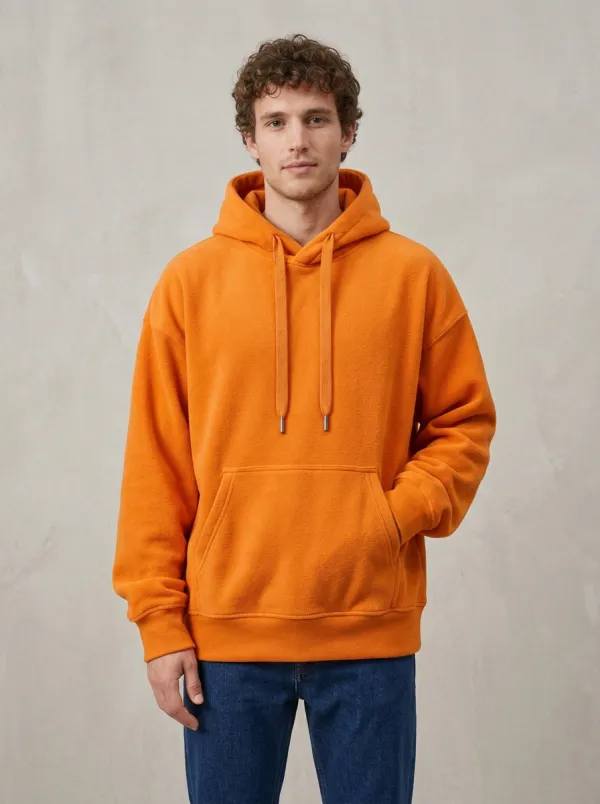 Travel Ready Fleece Unisex Leisure Hoodie