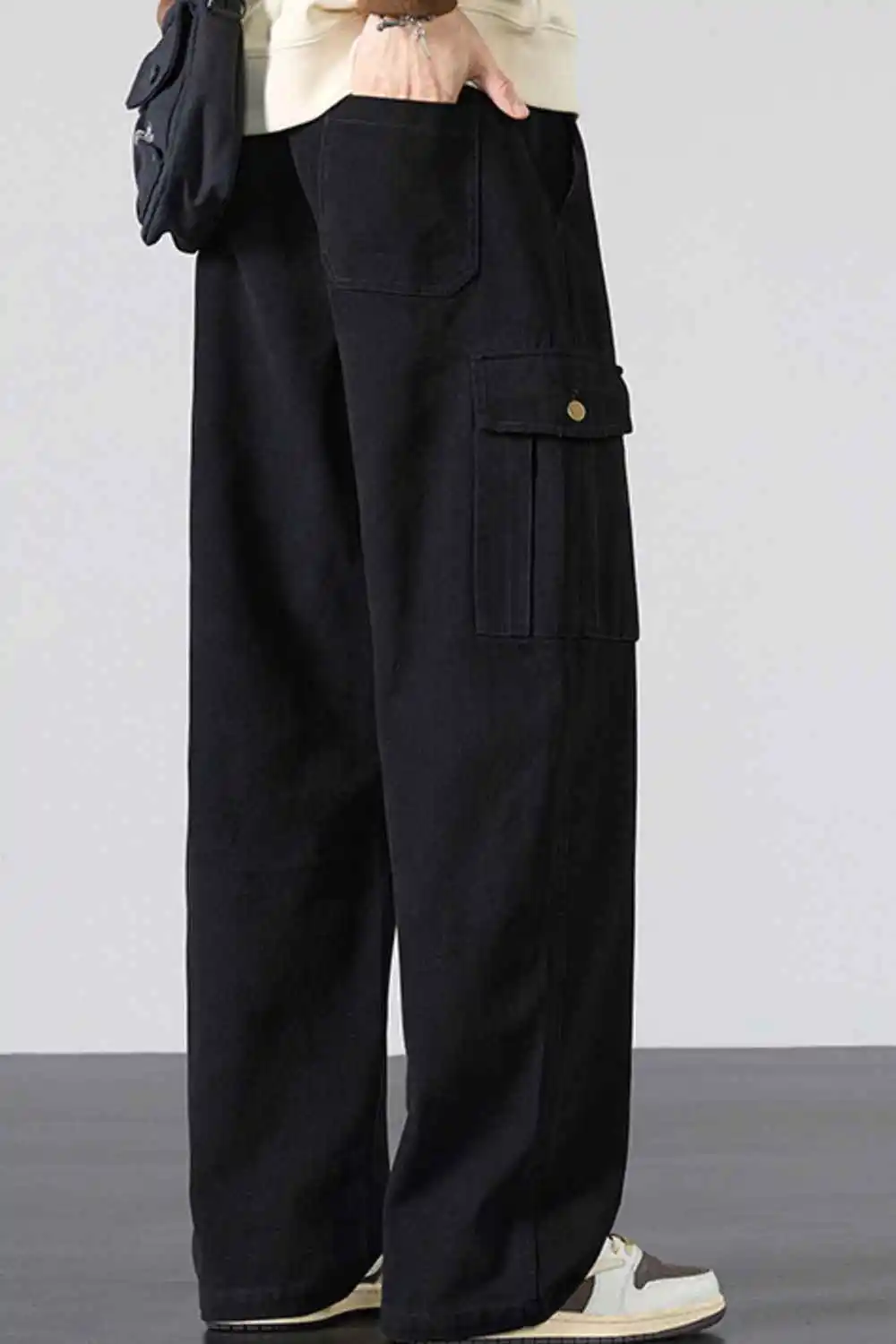 Drawstring Loose Fit Cargo Pants