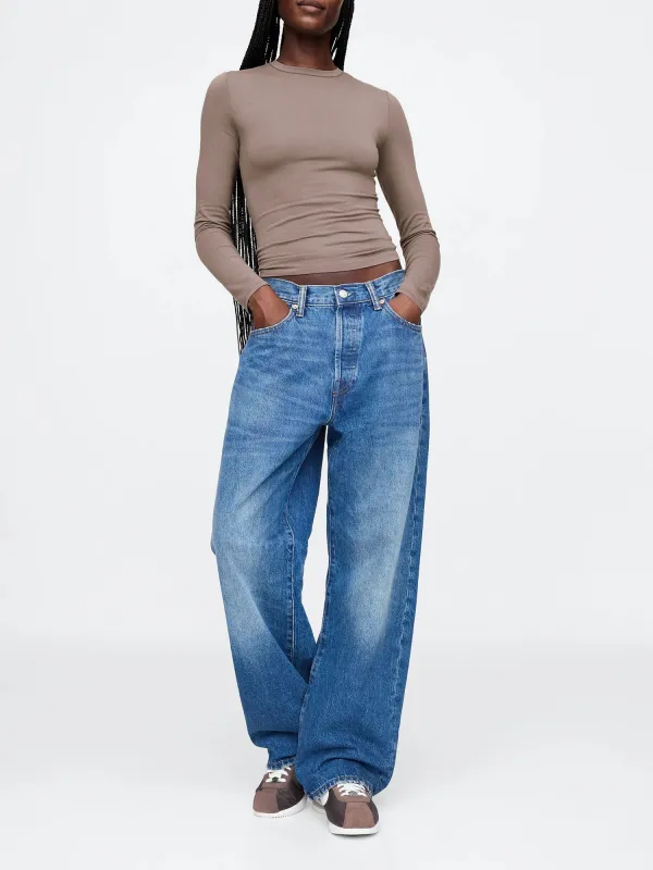 Long Sleeved Elastic Top