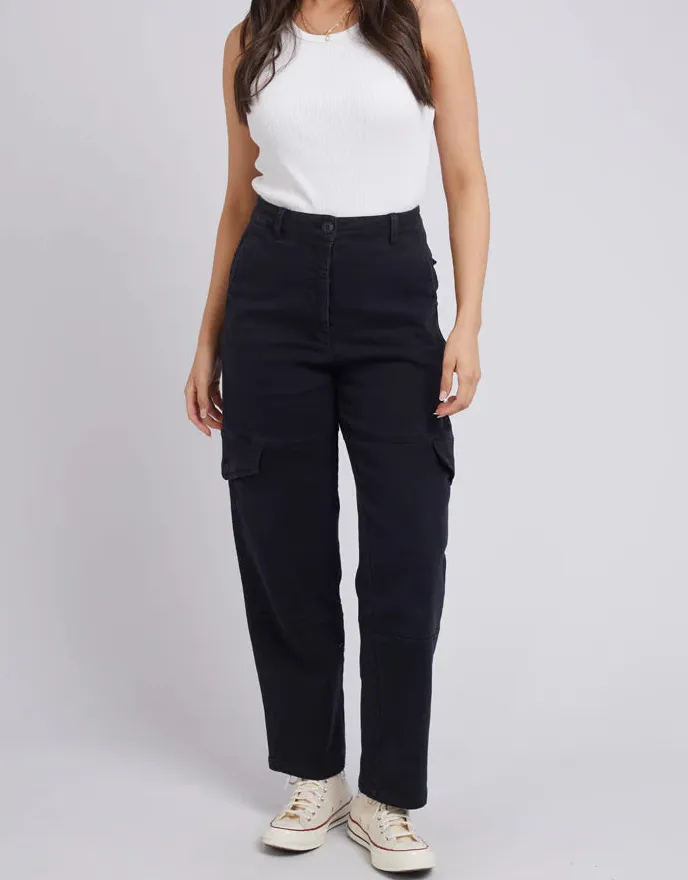 Everyday Relaxed Cargo Pants Black
