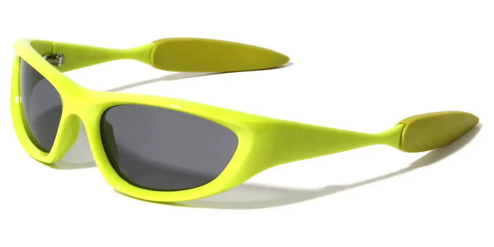 Men's Mirrored Fashion Sport Wrap Sunglasses