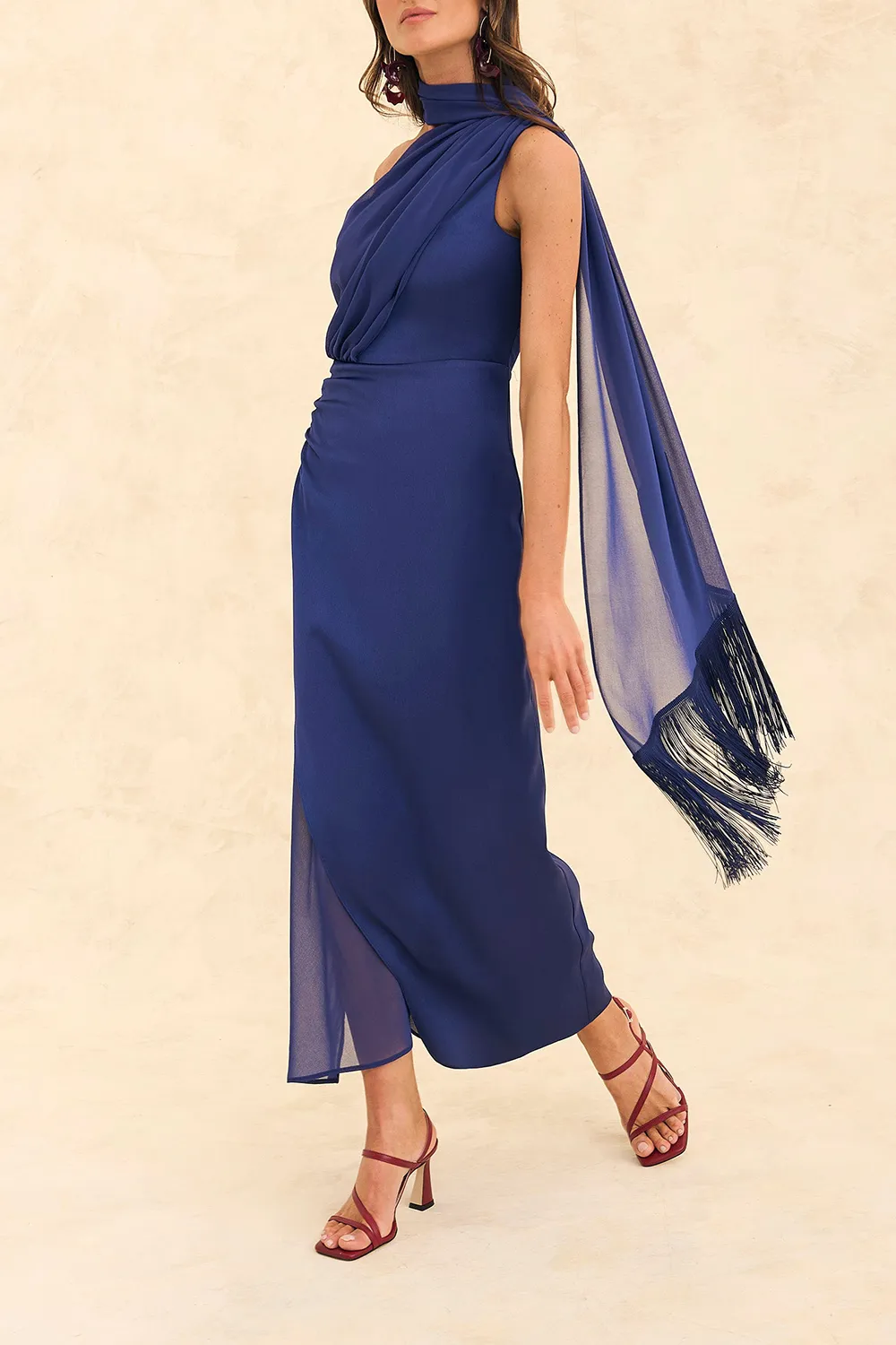 Elegant Halterneck Dress