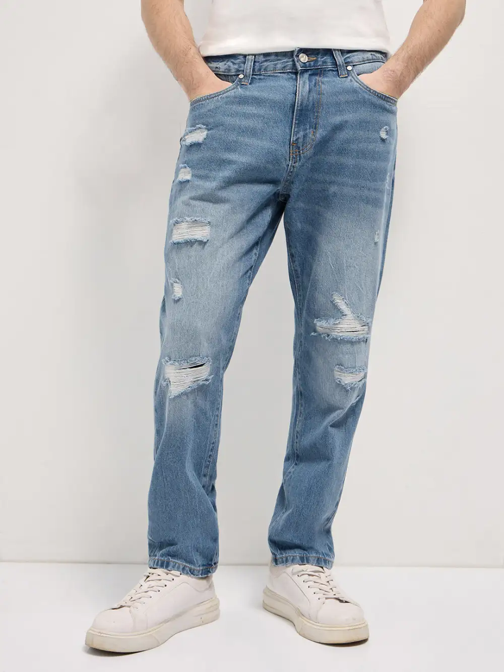 Active Relaxed Stretch Pocket Jeans