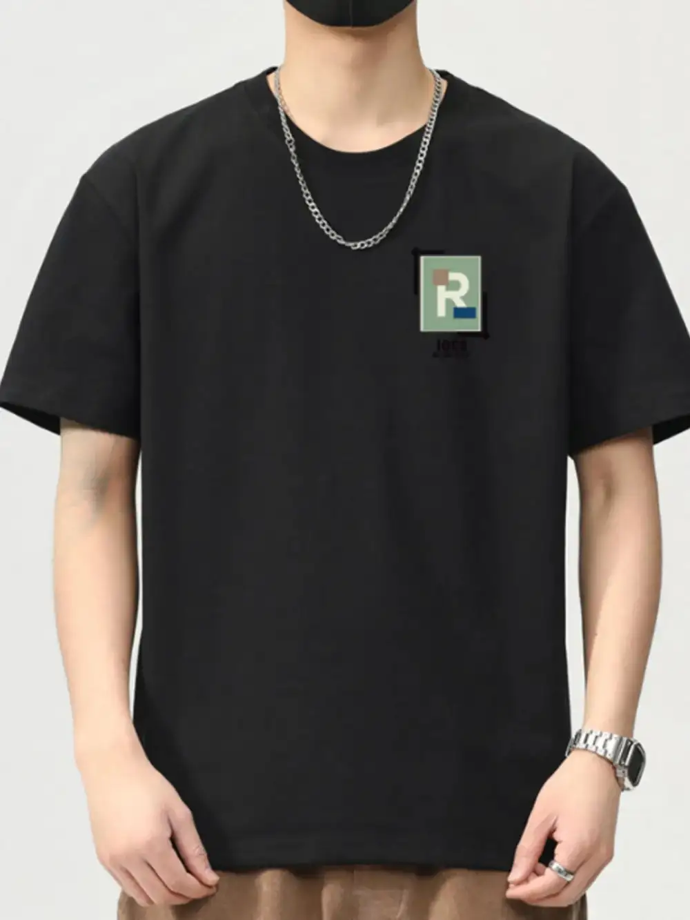 Classic Round-Neck Short-Sleeve T-Shirt