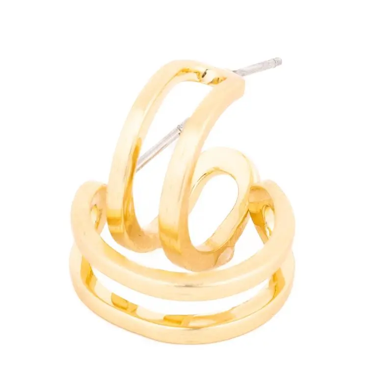 Bold Form Hoop Earrings