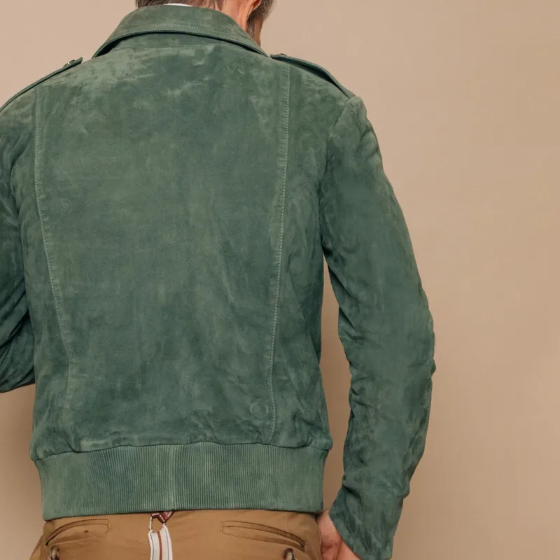 Textured Suede Jacket